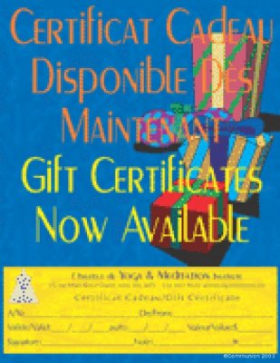 Gift Certificates Available